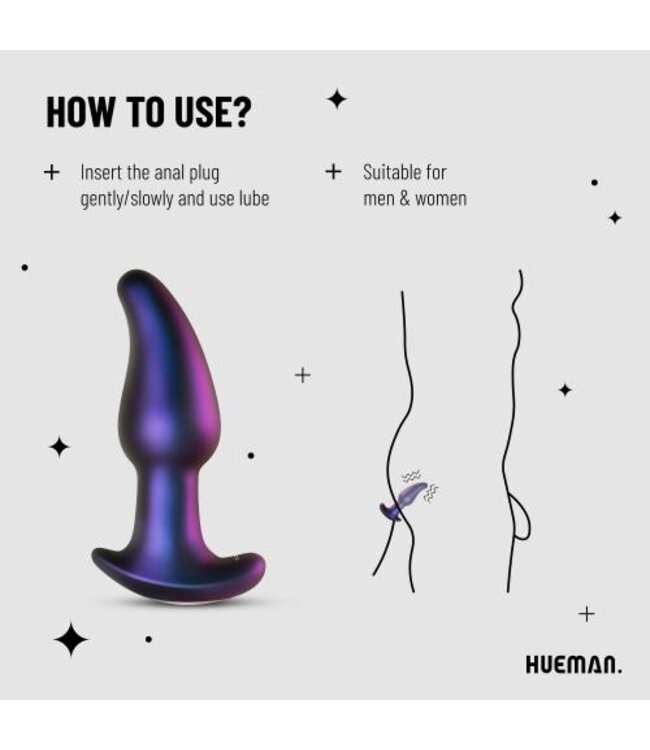 Hueman - Asteroid Rimmende Anaal Plug