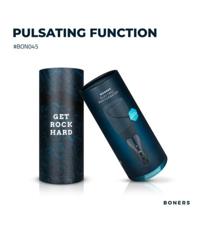 Boners Elektrische Masturbator - Blauw
