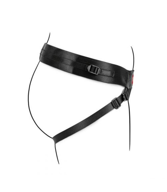 No-Parts - Taylor Adjustable Strap On Harnas Met Dubbele O-Ring