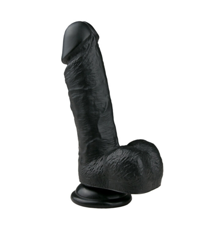 Realistische Dildo Met Balzak- 17,5 cm