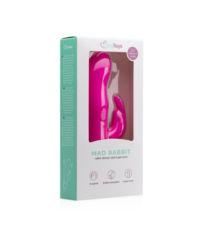 Mad Rabbit Vibrator - Roze