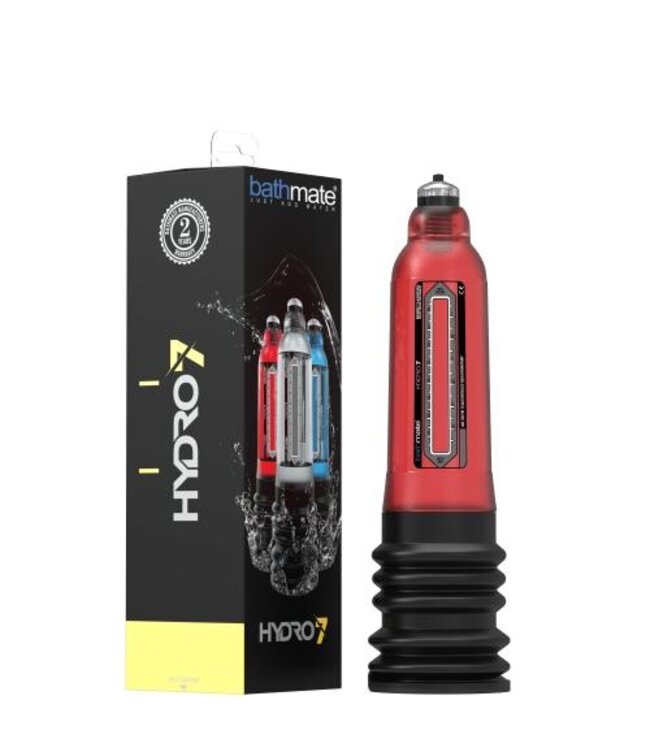 Bathmate Hydro 7 Penispomp - Rood