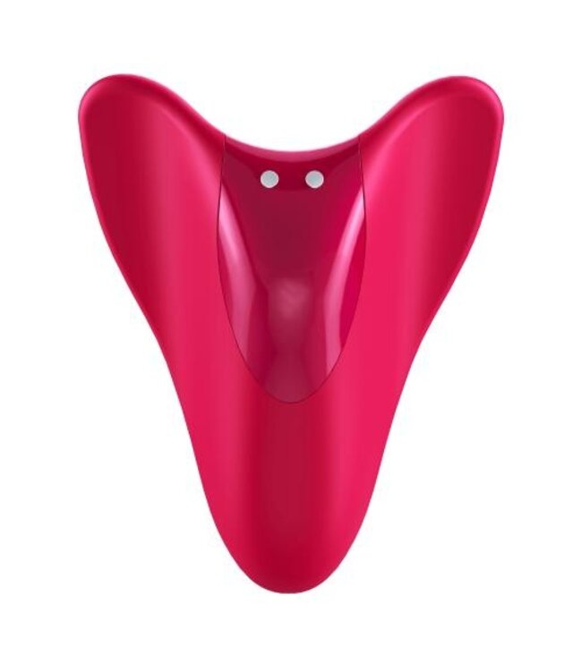 Satisfyer High Fly Vingervibrator - Rood