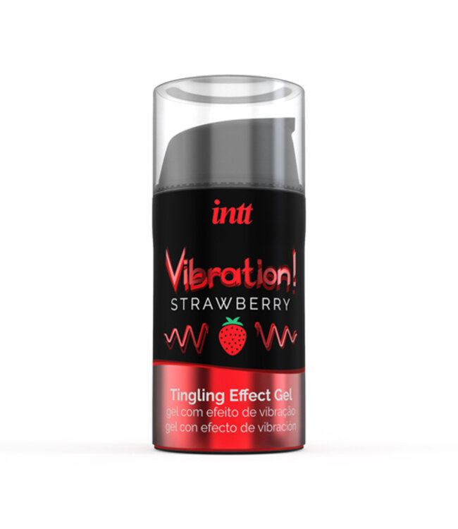 INTT - Vibration! Strawberry Tintelende Gel