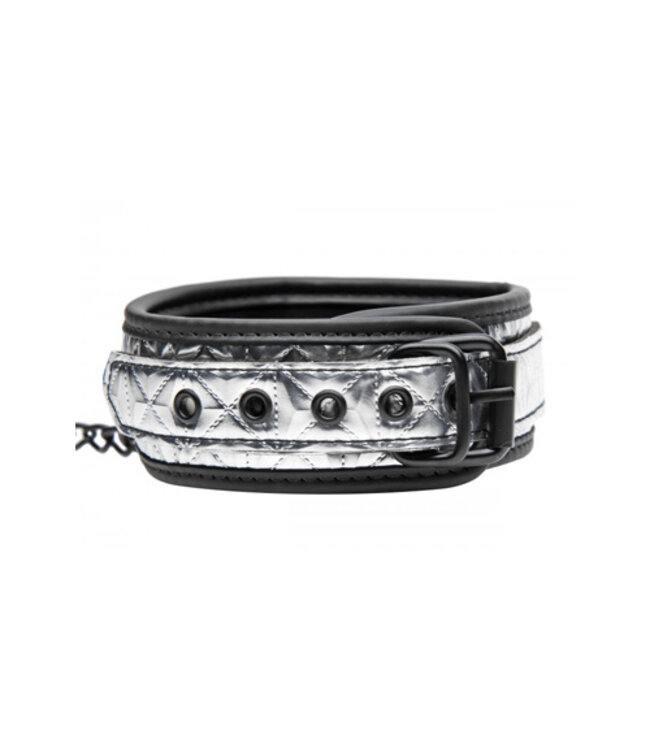Platinum Bound Halsband Met Riem