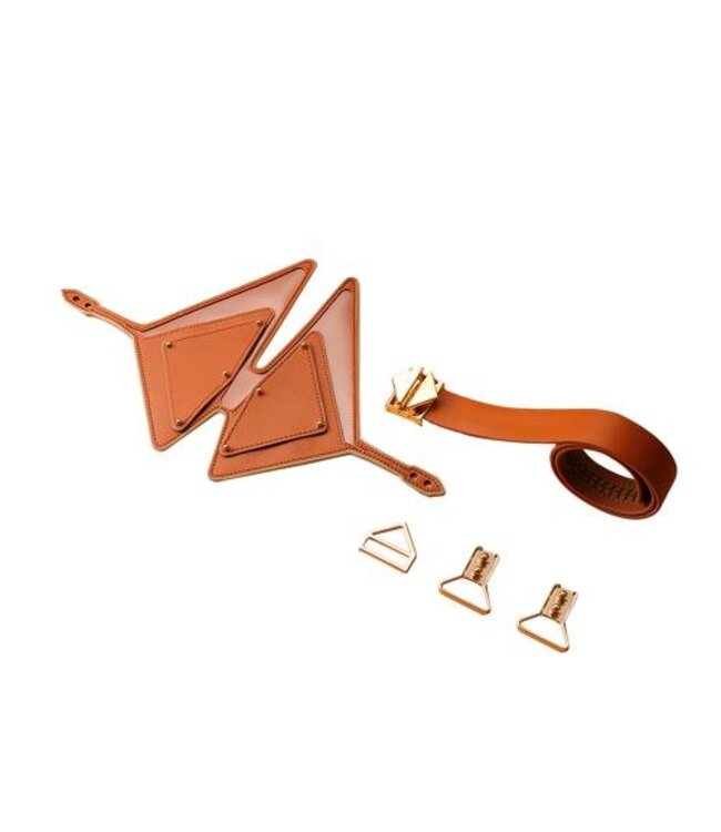 LOCKINK - Vixen Blindoek Set - bruin