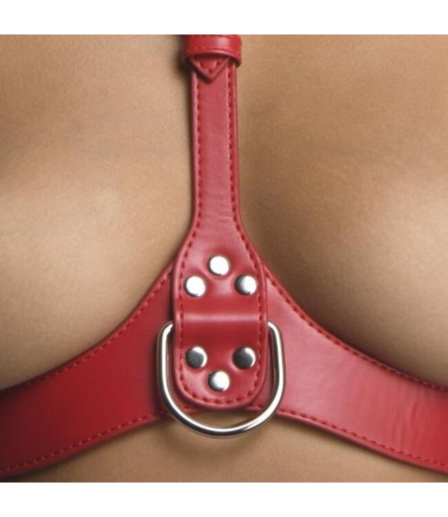 Female Chest Harnas - Rood