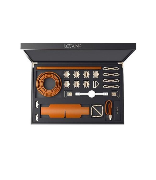 LOCKINK - Bondage & Restraint Set - bruin