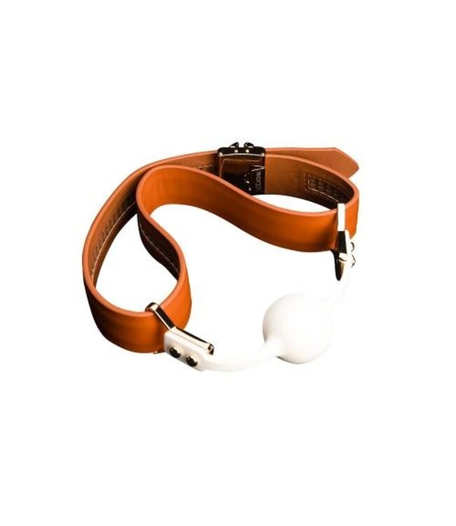 LOCKINK - Ball-Gag & Gag-bite Set - bruin