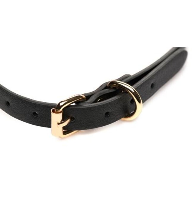 Blossom Siliconen Roos Gag - Rood