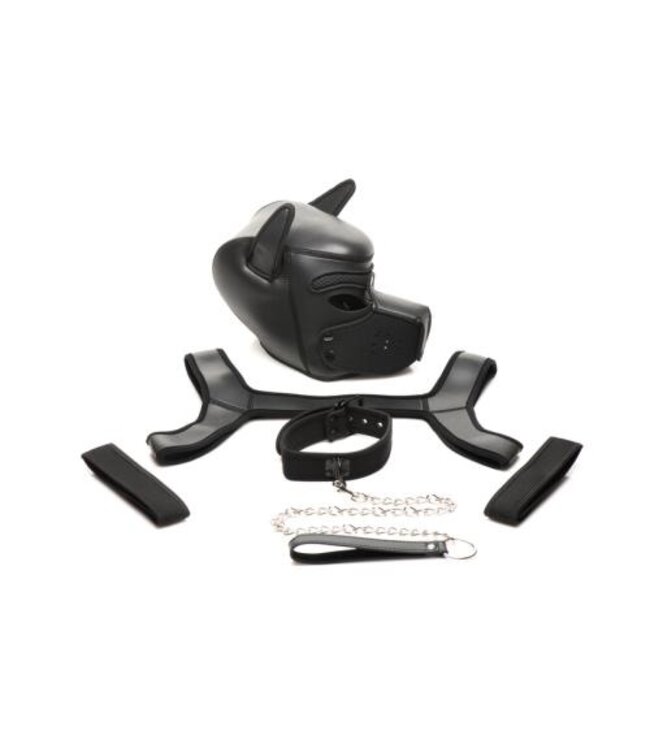 Complete Puppy Bondage Set - Zwart