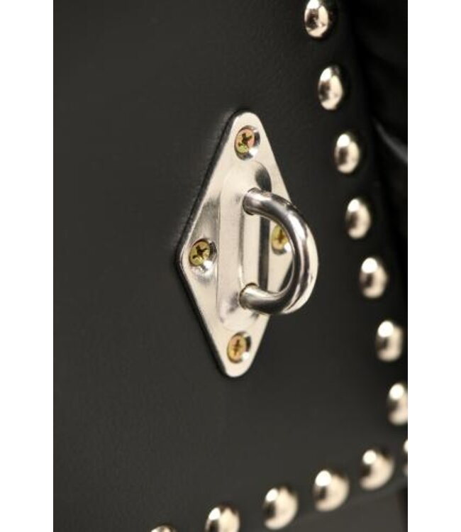 Bareback Submission Horse Bondage Bank - Zwart