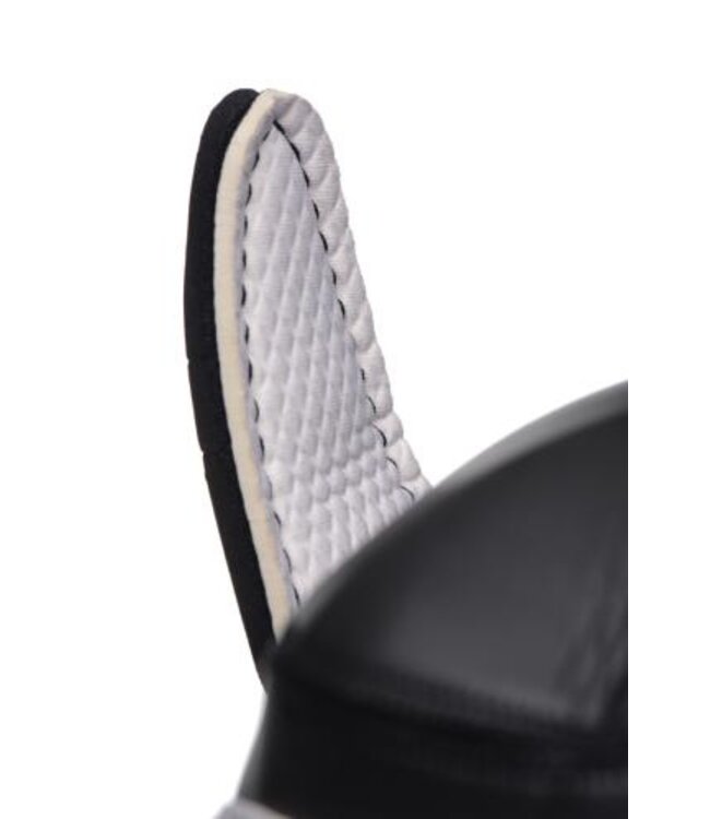 Spike Puppy BDSM Hood - Zwart/Wit