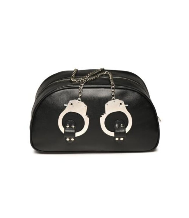 Bondage Reistas Met Handboeien - Zwart