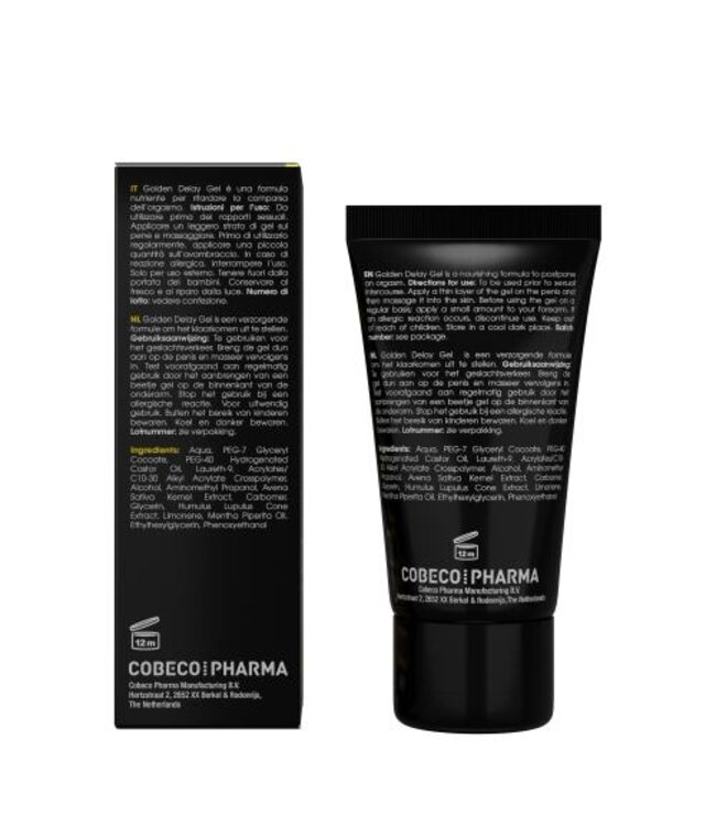 Golden Delay Gel - 50 ml