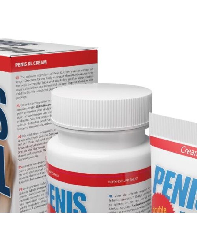 Penis XL Duo Combinatie Crème En Pillen