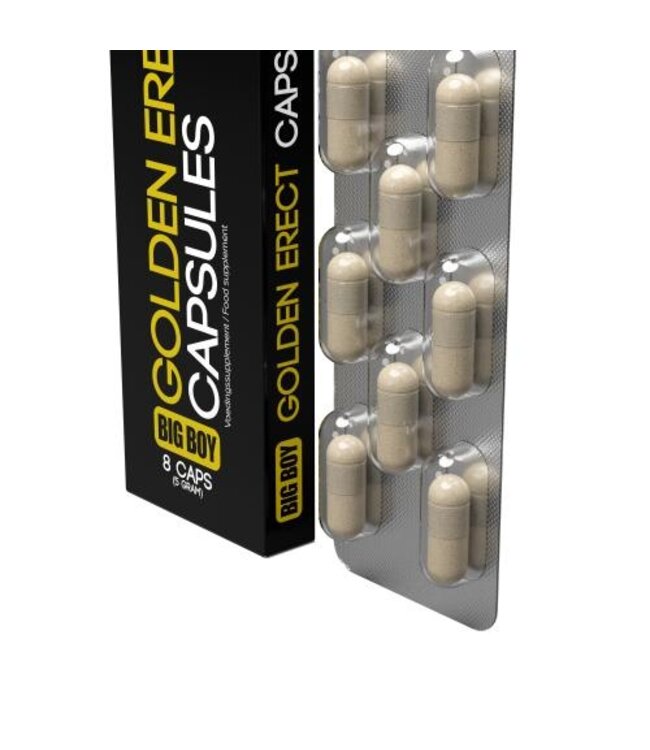 Golden Erectie Pillen - 8 stuks