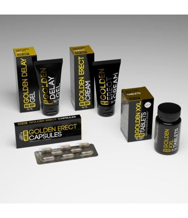 Golden Erectie Pillen - 8 stuks