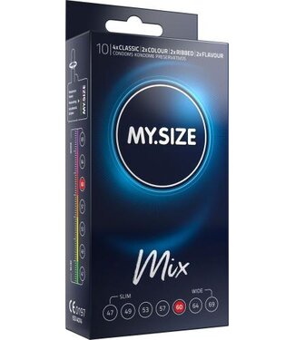 My.Size MY.SIZE Mix 60 mm Condooms - 10 stuks