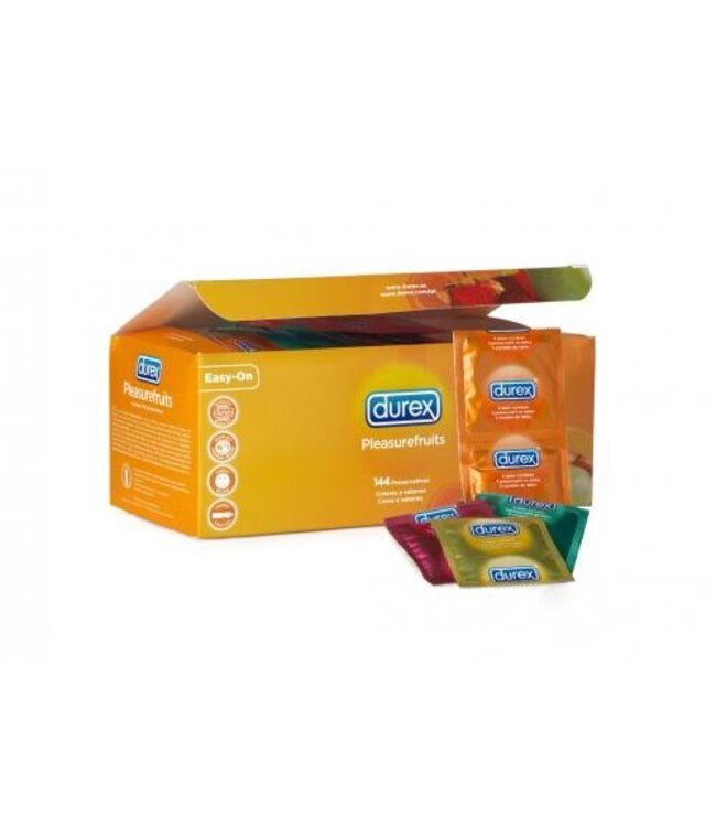 Durex Pleasurefruits - 144 stuks