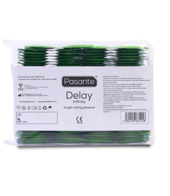 Pasante Delay Condooms - 144 stuks