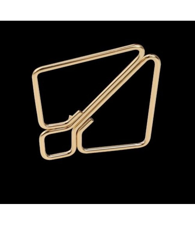 LOCKINK -  Tepelklemmen met Zware Hanger - goud