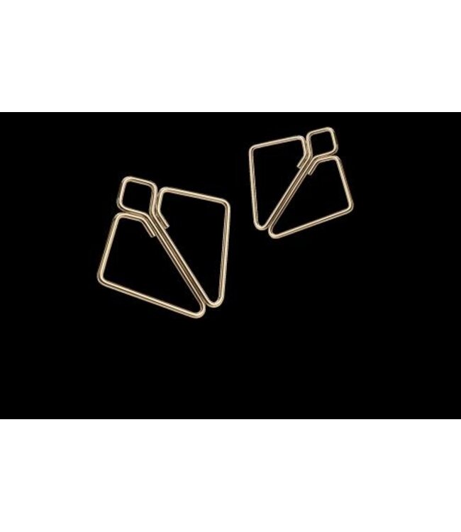 LOCKINK -  Tepelklemmen met Zware Hanger - goud