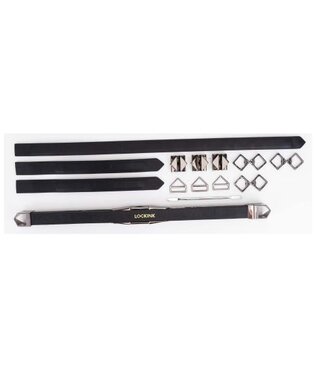 LOCKINK LOCKINK - Verstelbare Spreidstang Set - zwart