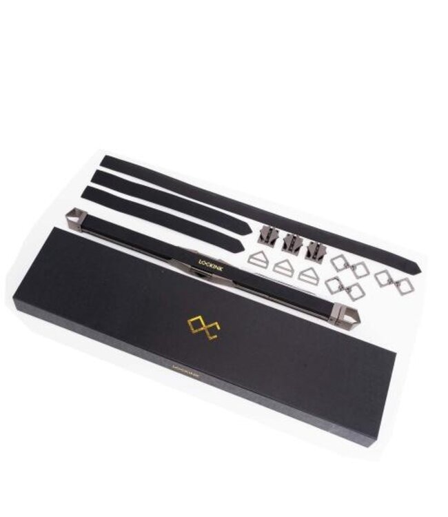 LOCKINK - Verstelbare Spreidstang Set - zwart