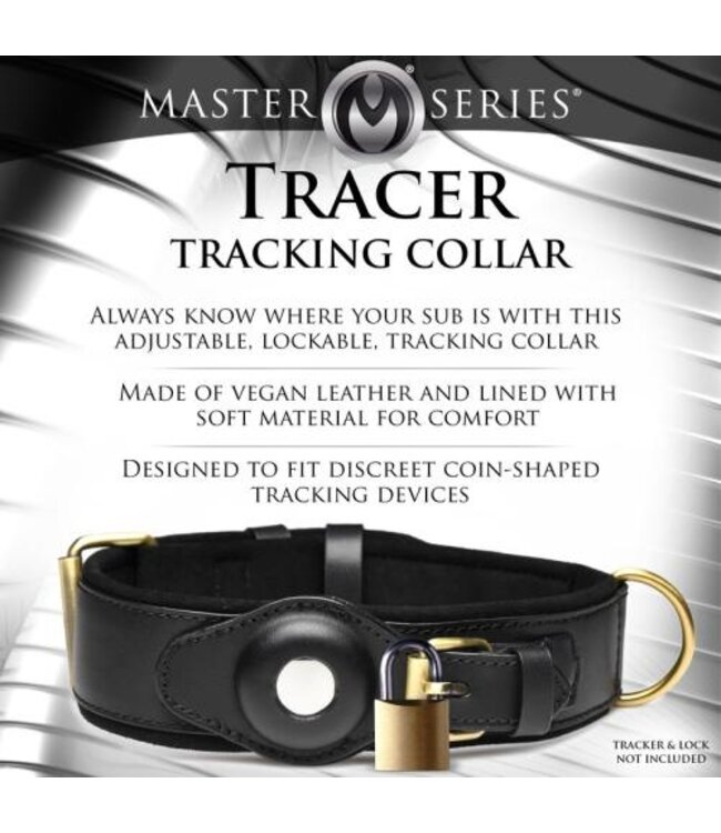 Tracking Halsband - Zwart