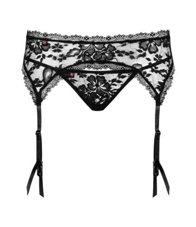 Catia Jarretelgordel & String - Zwart