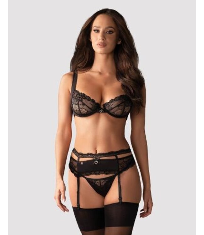 Heartina Driedelige Jarretelset