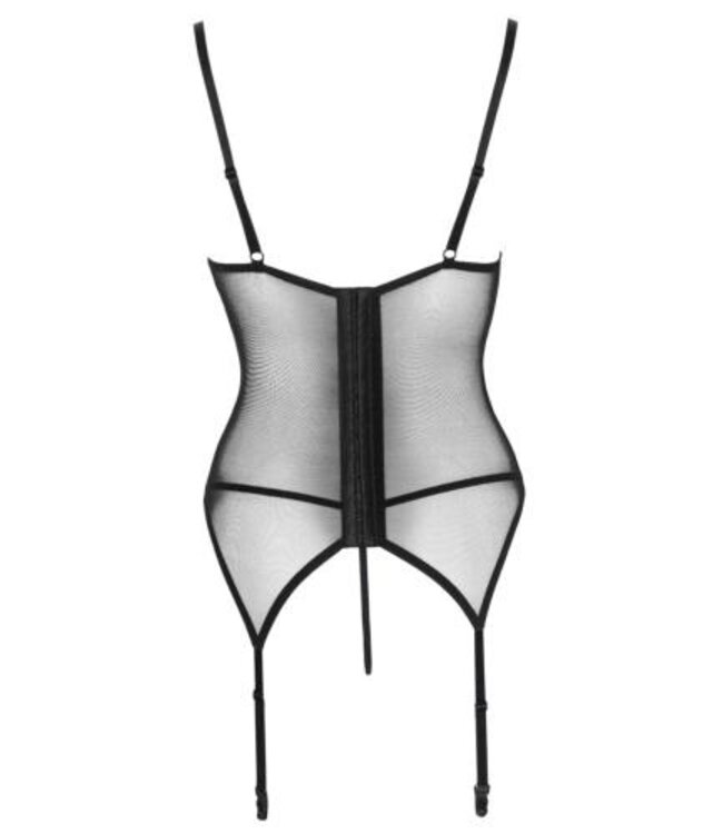 Korset met Bandjes - Rood & Zwart