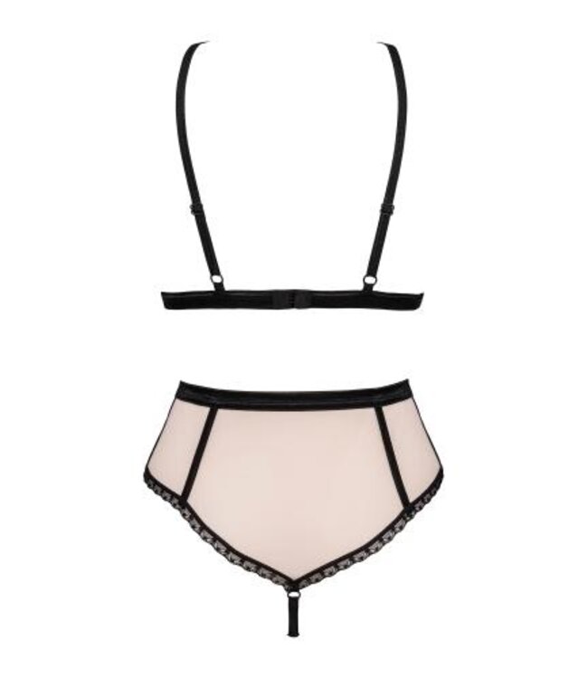 Lilines Kanten BH Set - Roze