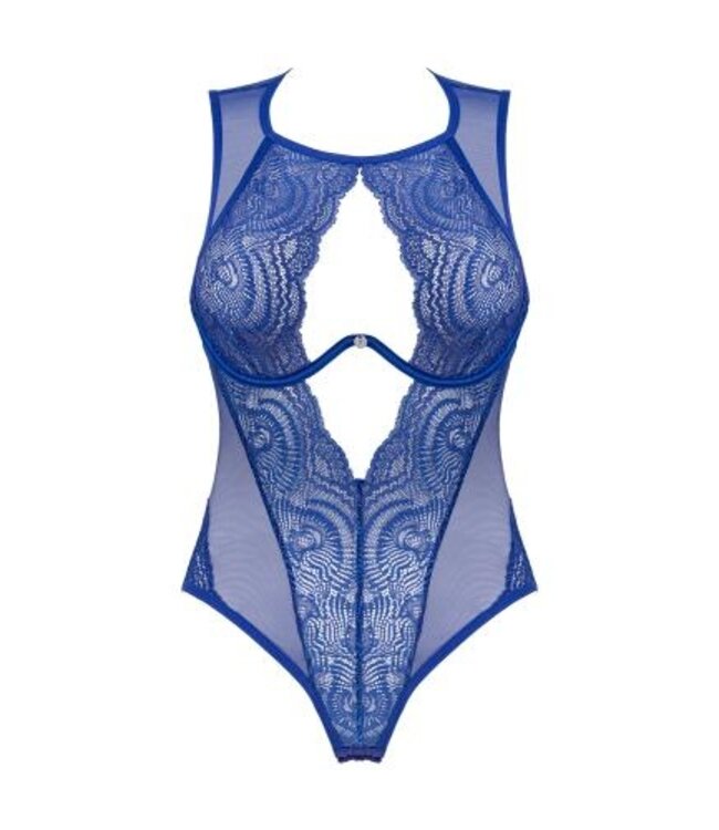 Giselia Kanten Body - Blauw