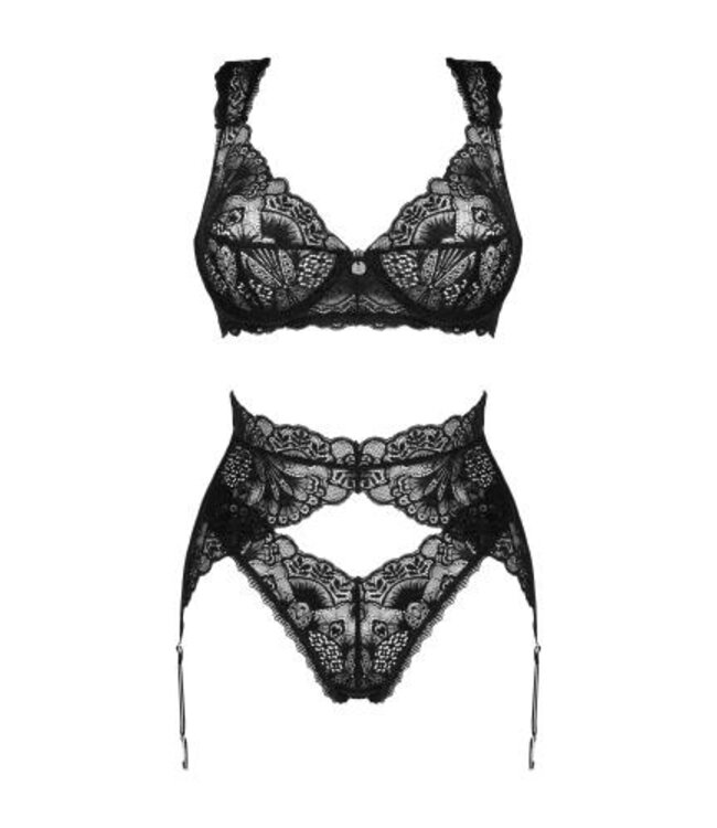 Donna Dream 3-delig Setje - Zwart