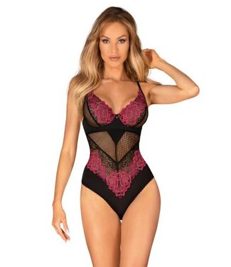 Obsessive Obsessive - Rosenty Teddy - Zwart/Paars