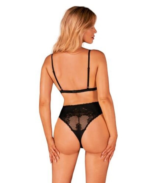 Maderris Romantische Zwarte Body