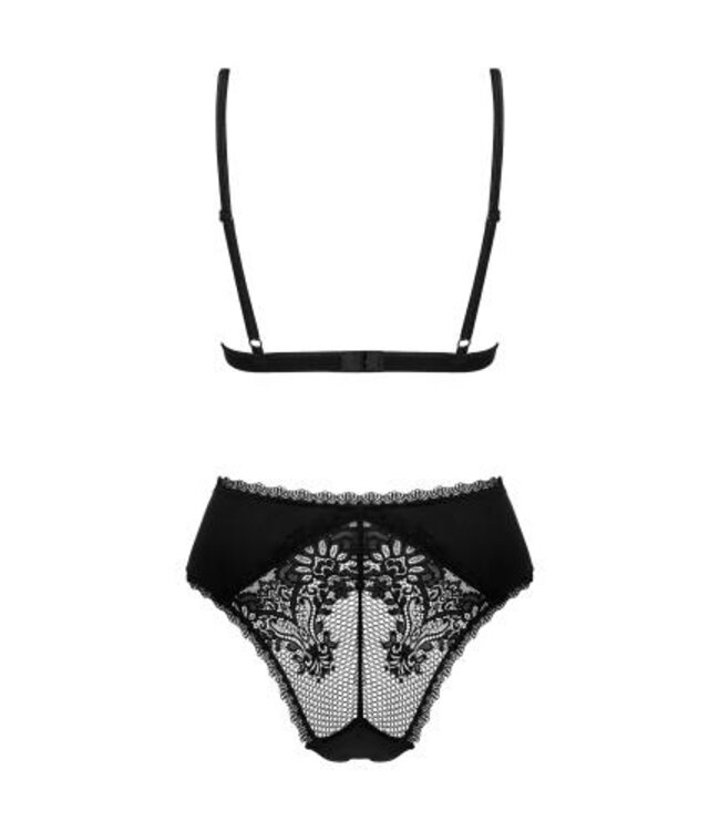 Maderris Romantische Zwarte Body