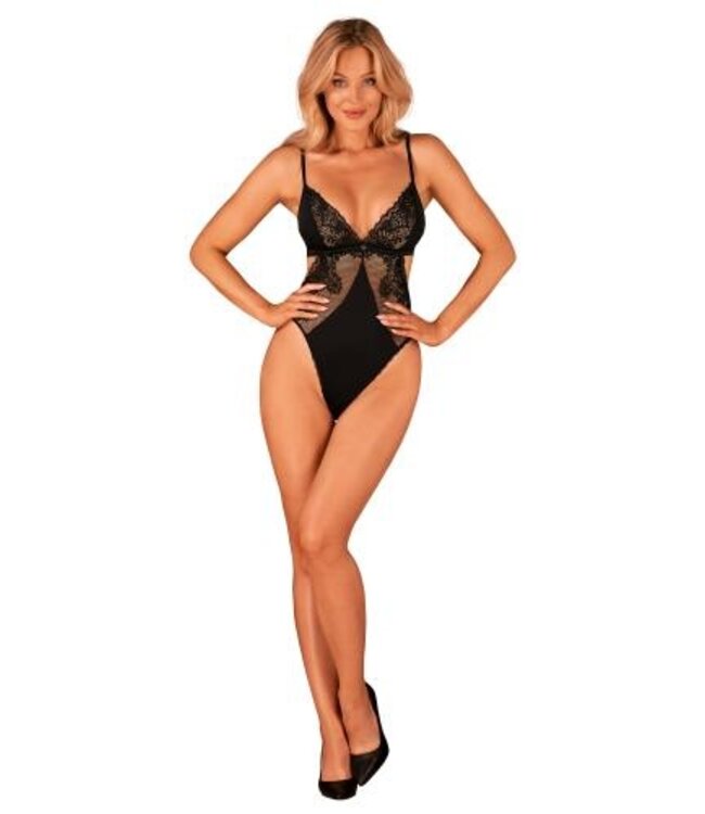 Maderris Romantische Zwarte Body