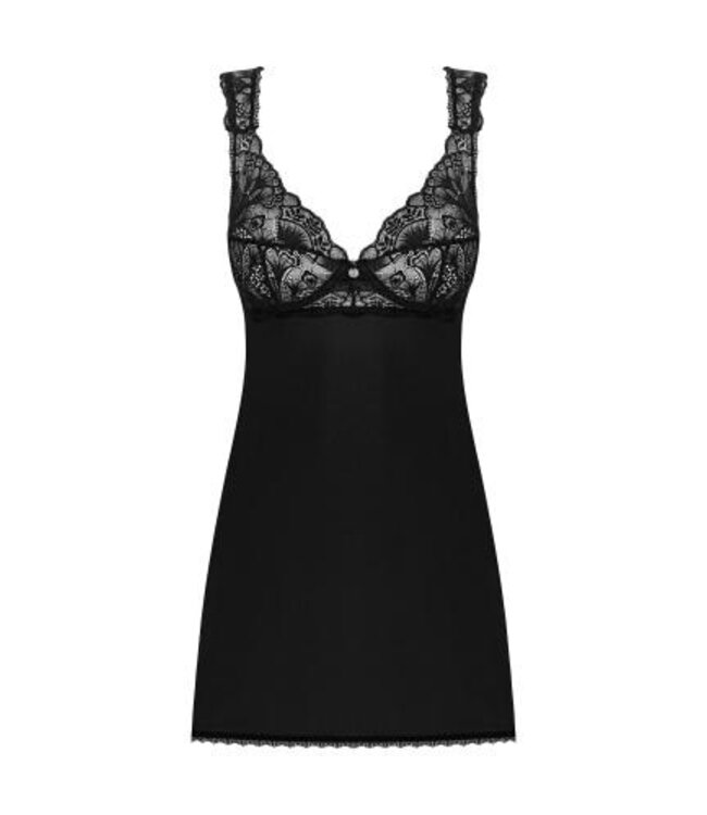 Donna Dream Kanten Babydoll - Black