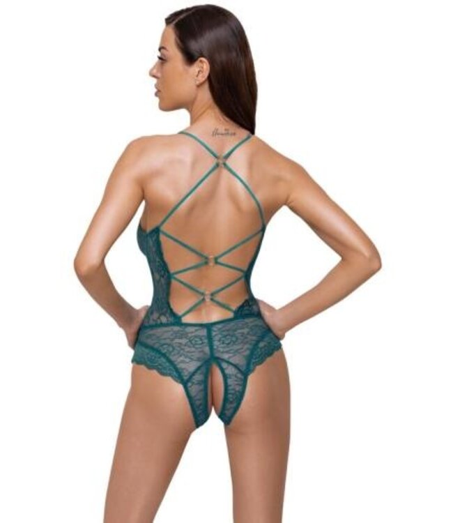 Body met Open Kruis - Groenblauw