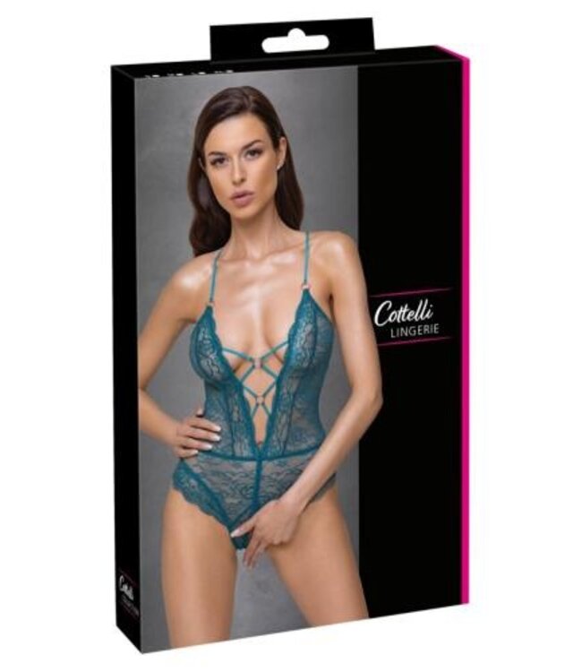 Body met Open Kruis - Groenblauw