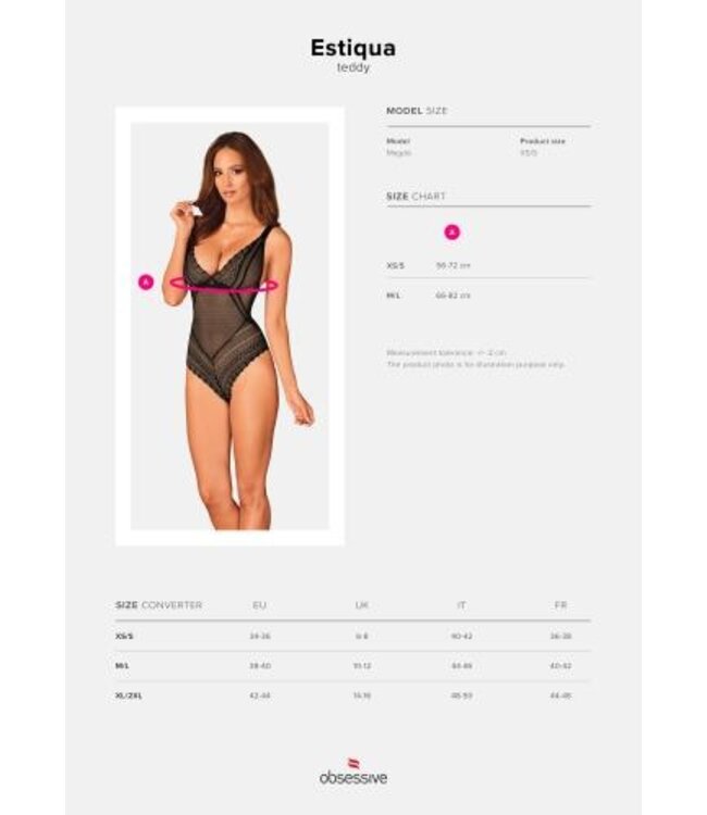 Body Estiqua - Zwart