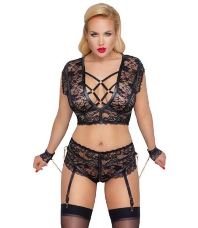 BH Set Bondage - Zwart