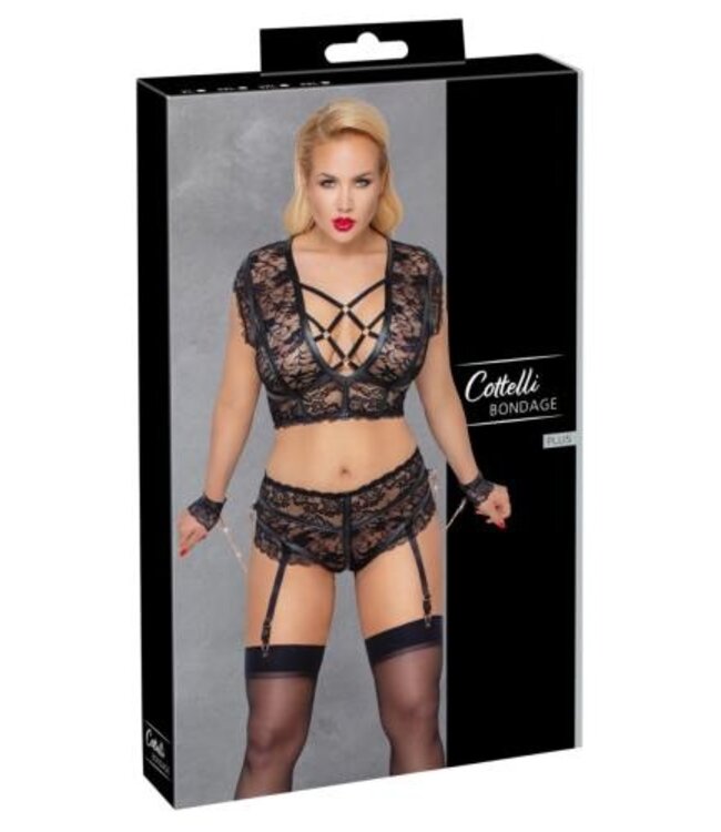 BH Set Bondage - Zwart