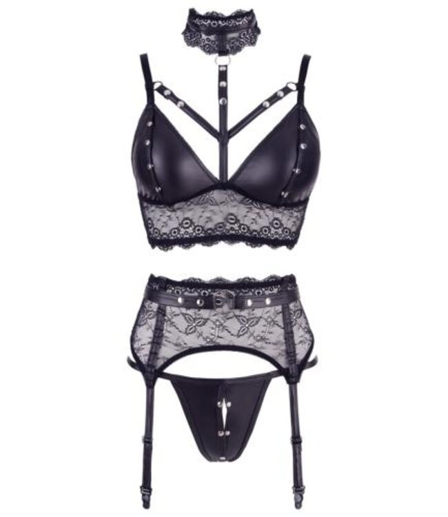 Sexy Jarretelsetje  - Zwart