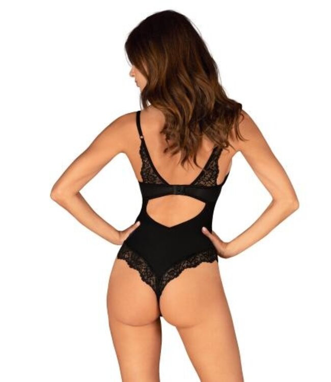 Bellastia Body Met Beugel Cups - Zwart