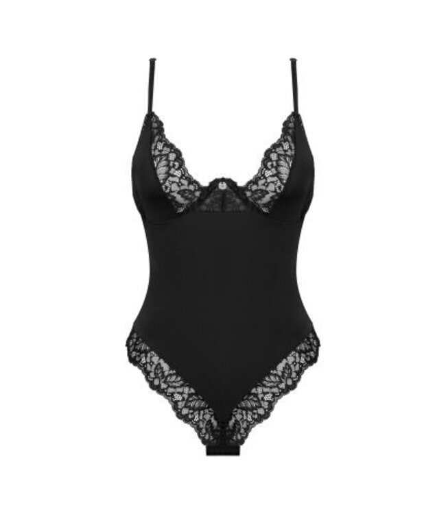 Bellastia Body Met Beugel Cups - Zwart