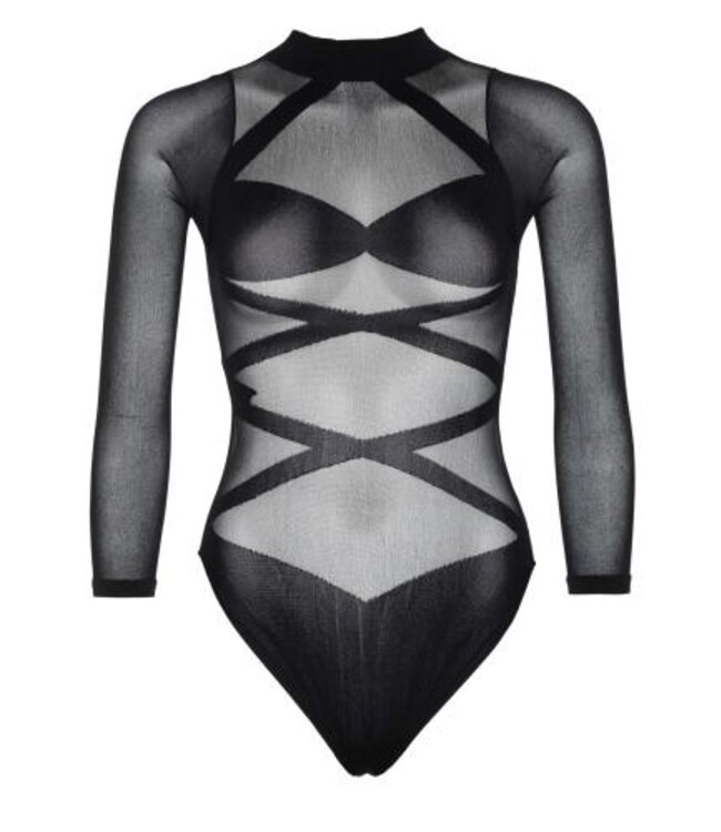 Truth Or Dare Body & Kousen Set - Zwart